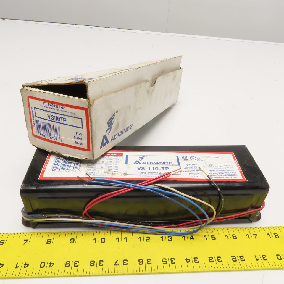 Advance VS110TP 277V Single Lamp Rapid Start Type 1 Ballast