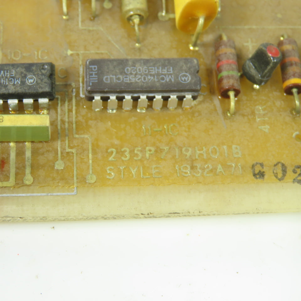 Westinghouse 235P719H01B Gating Module Style 1932A71 G02