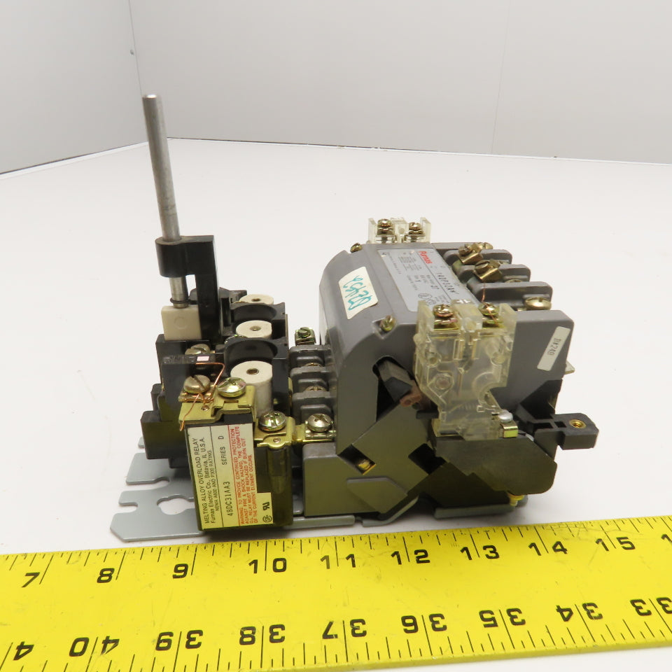 Furnas 14DP32A Size 1 Contactor Motor Starter 600V 10Hp 600VAC 110V Coil
