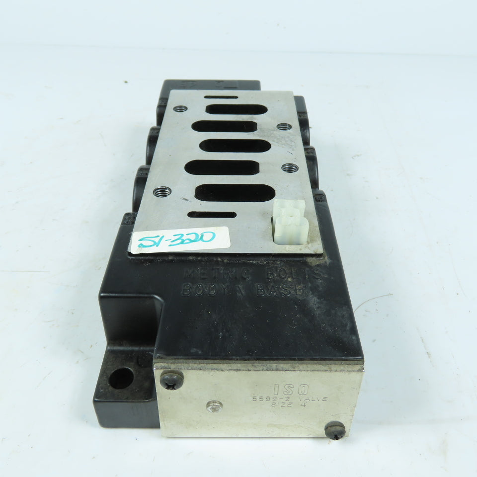 Generic Pneumatic Valve Subbase Manifold ISO 5599-2 Size 4