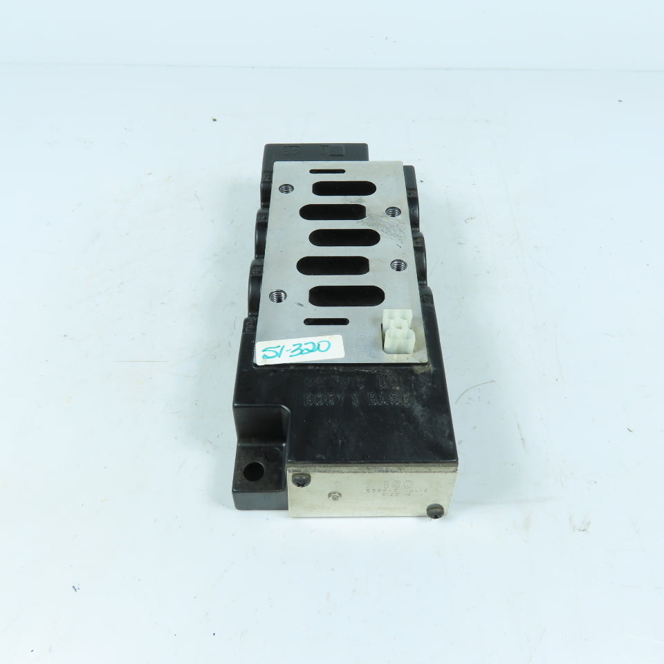 Generic Pneumatic Valve Subbase Manifold ISO 5599-2 Size 4