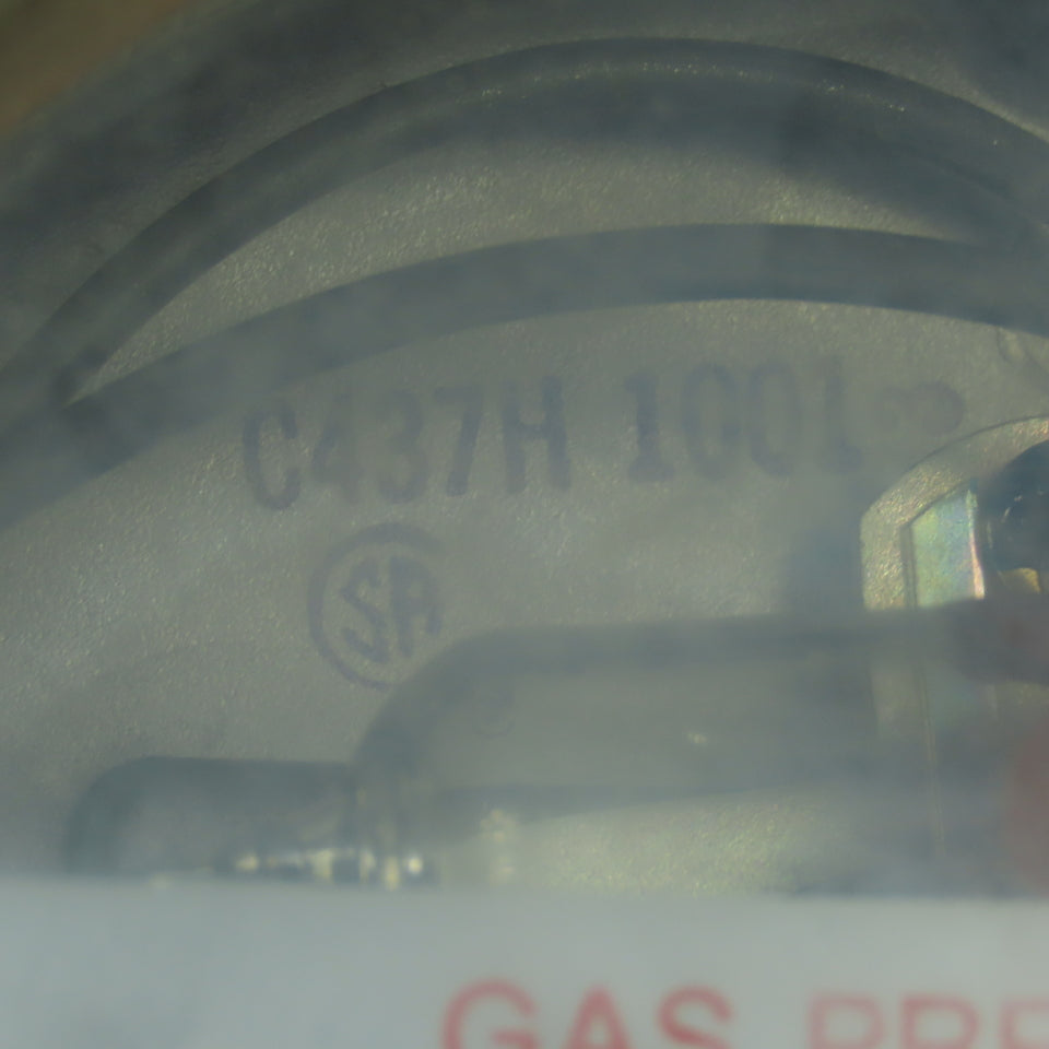 Honeywell C437H 1001 Gas Pressure Switch Explosion Proof 1-7 kPa