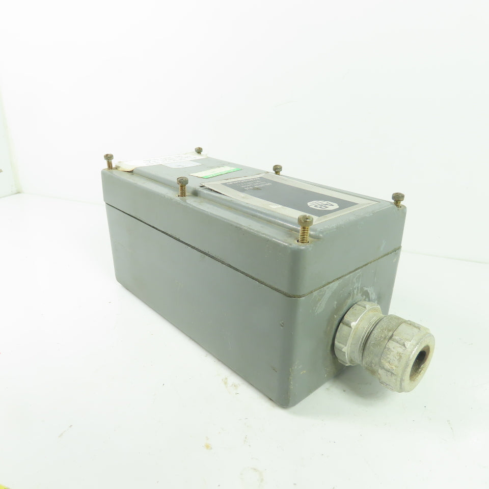 Allen-Bradley 836-C4J Bulletin 836 Style C Pressure Control 30" Vac-45 PSI