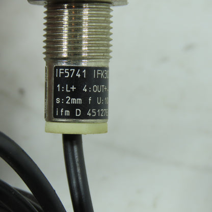ifm IF5741 IFK3002-BPOG/US Inductive Proximity Sensor 10-36V DC 2mm Range