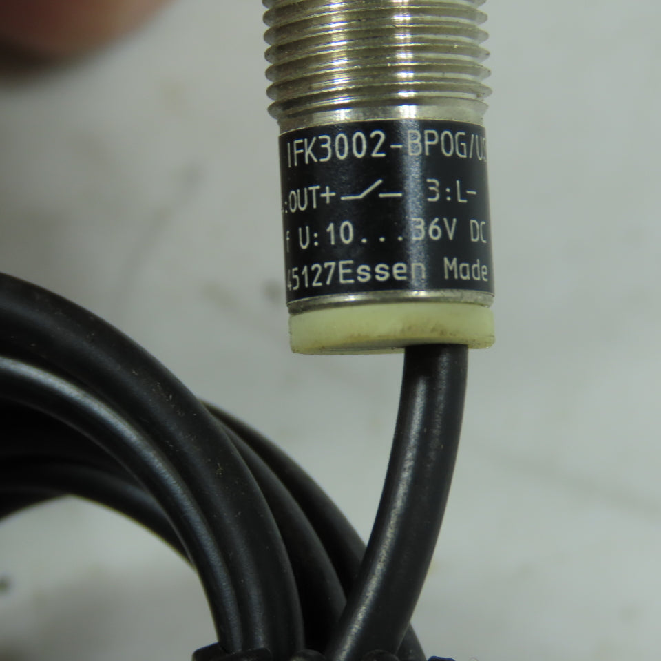 ifm IF5741 IFK3002-BPOG/US Inductive Proximity Sensor 10-36V DC 2mm Range