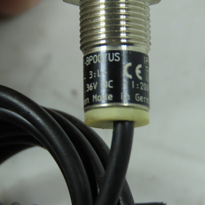 ifm IF5741 IFK3002-BPOG/US Inductive Proximity Sensor 10-36V DC 2mm Range