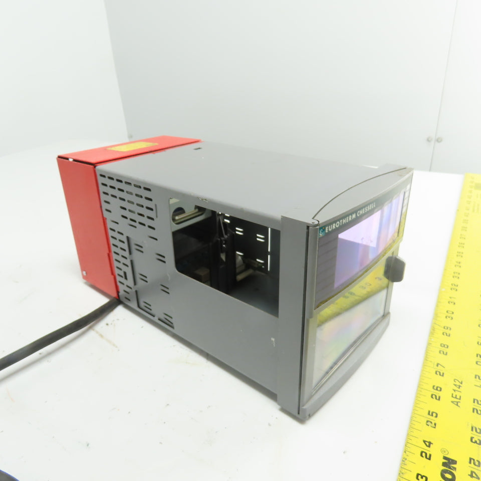 Eurotherm Chessell 763RNA Strip Chart Recorder 115V 50-60Hz 56VA Panel Mount