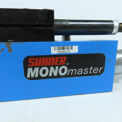 Suhner MONOmaster Pneumatic Drilling Unit Quill Feed Spindle Head