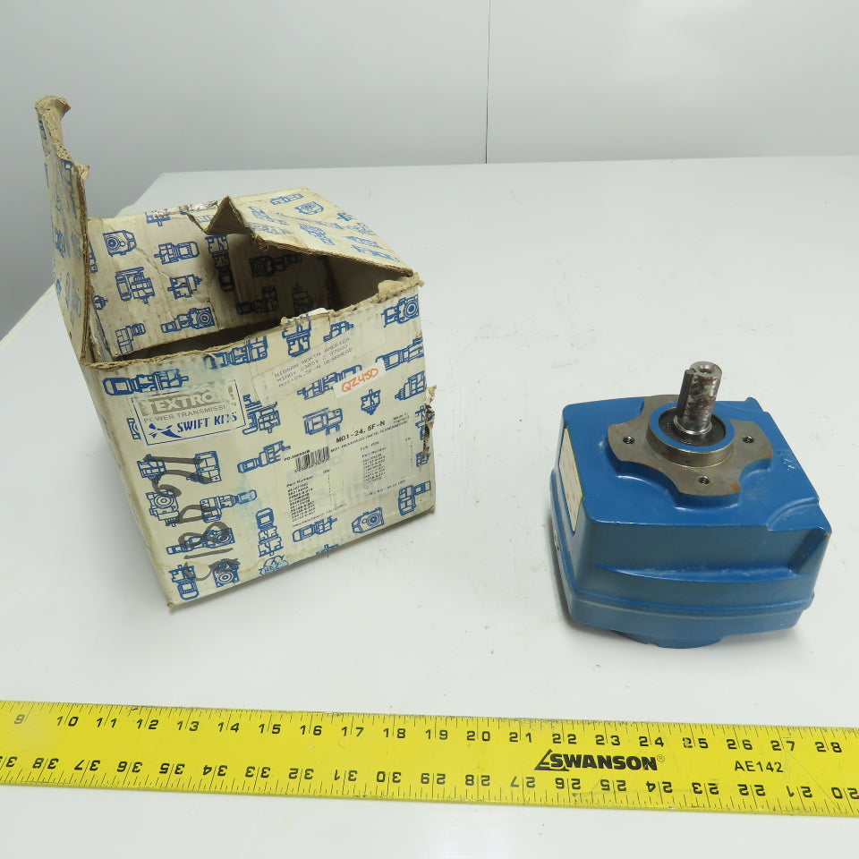 Textron M01-24.5F-N Swift Kit Gearhead Speed Reducer M01 Frame Inch Flange Mount