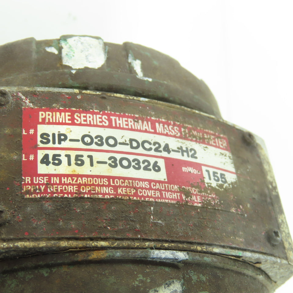 Sage Prime 45151-30326 SIP-030-DC24-H2 Thermal Mass Flow Meter 24VDC