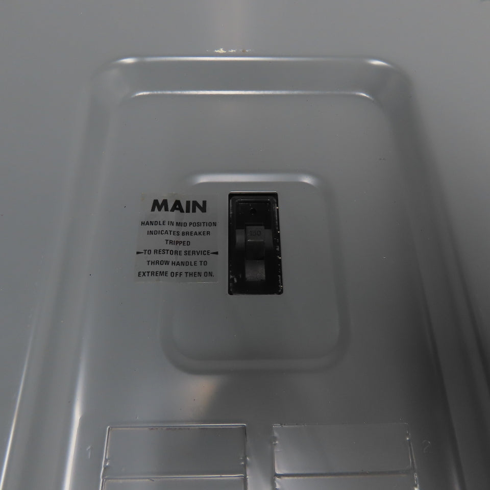 Cutler-Hammer CH30JJM150R 150A Type 3R Main Breaker Load Center Enclosure