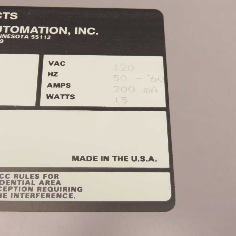 Microtel Products MCS-532 Aquatrol RTU Controller 120VAC With Backlight