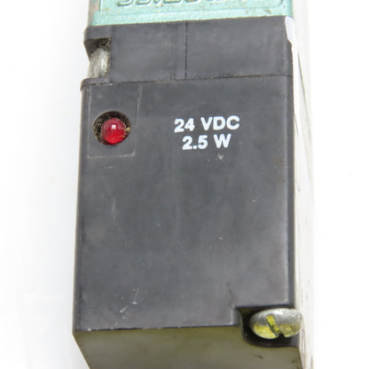 Numatics 062BB415M Double Solenoid Pneumatic Valve 24VDC 120PSI