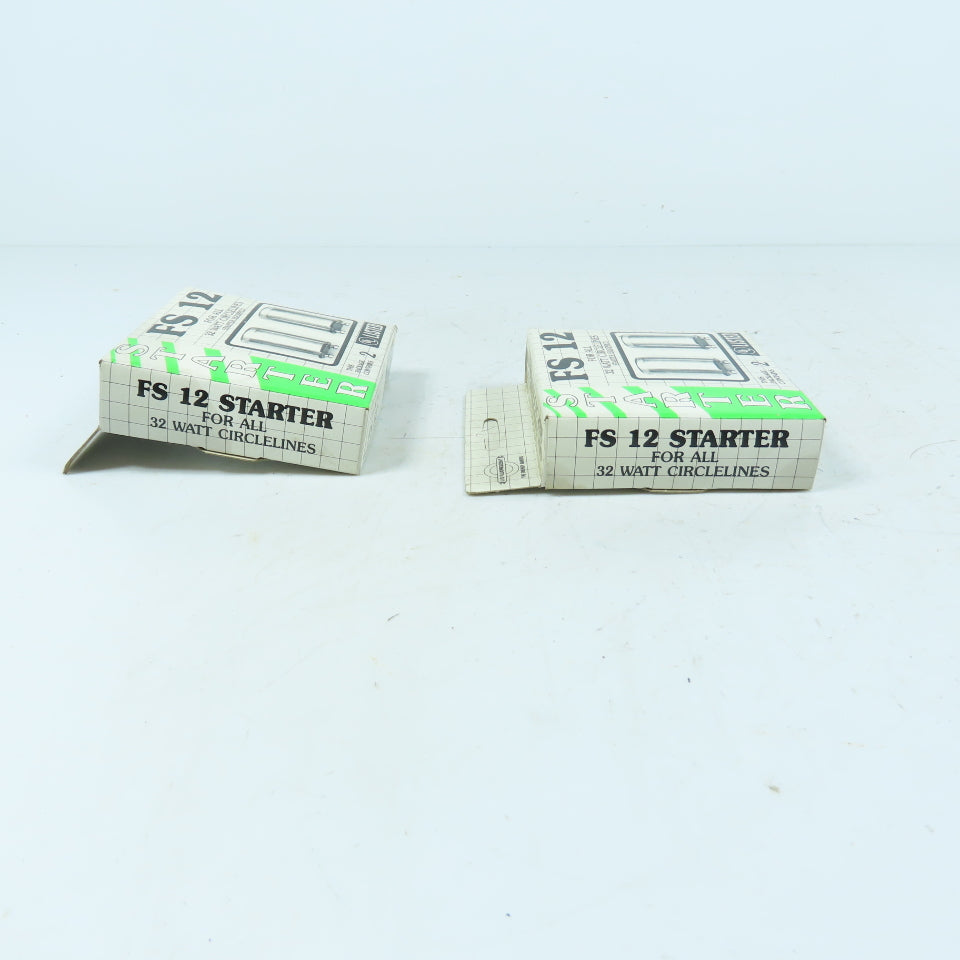 U.S. Fluorescent FS 12 Fluorescent Light Starter FS-12 32W Circleline Lot/4