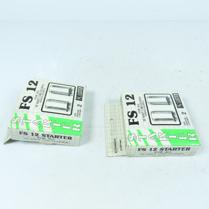 U.S. Fluorescent FS 12 Fluorescent Light Starter FS-12 32W Circleline Lot/4