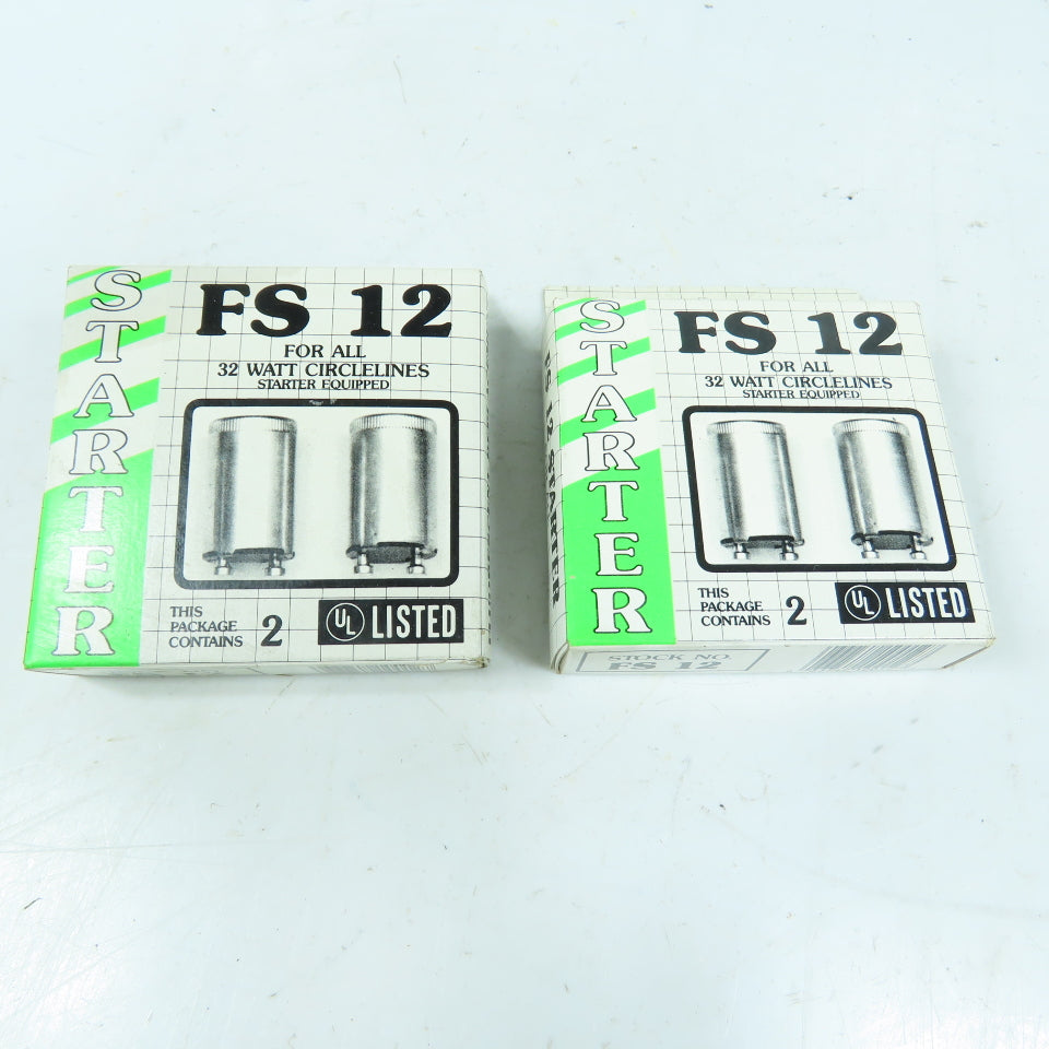 U.S. Fluorescent FS 12 Fluorescent Light Starter FS-12 32W Circleline ...