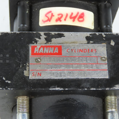 Hanna MT4DMANC2.50 Hydraulic Cylinder 2.50" Bore 2.50" Stroke Trunnion