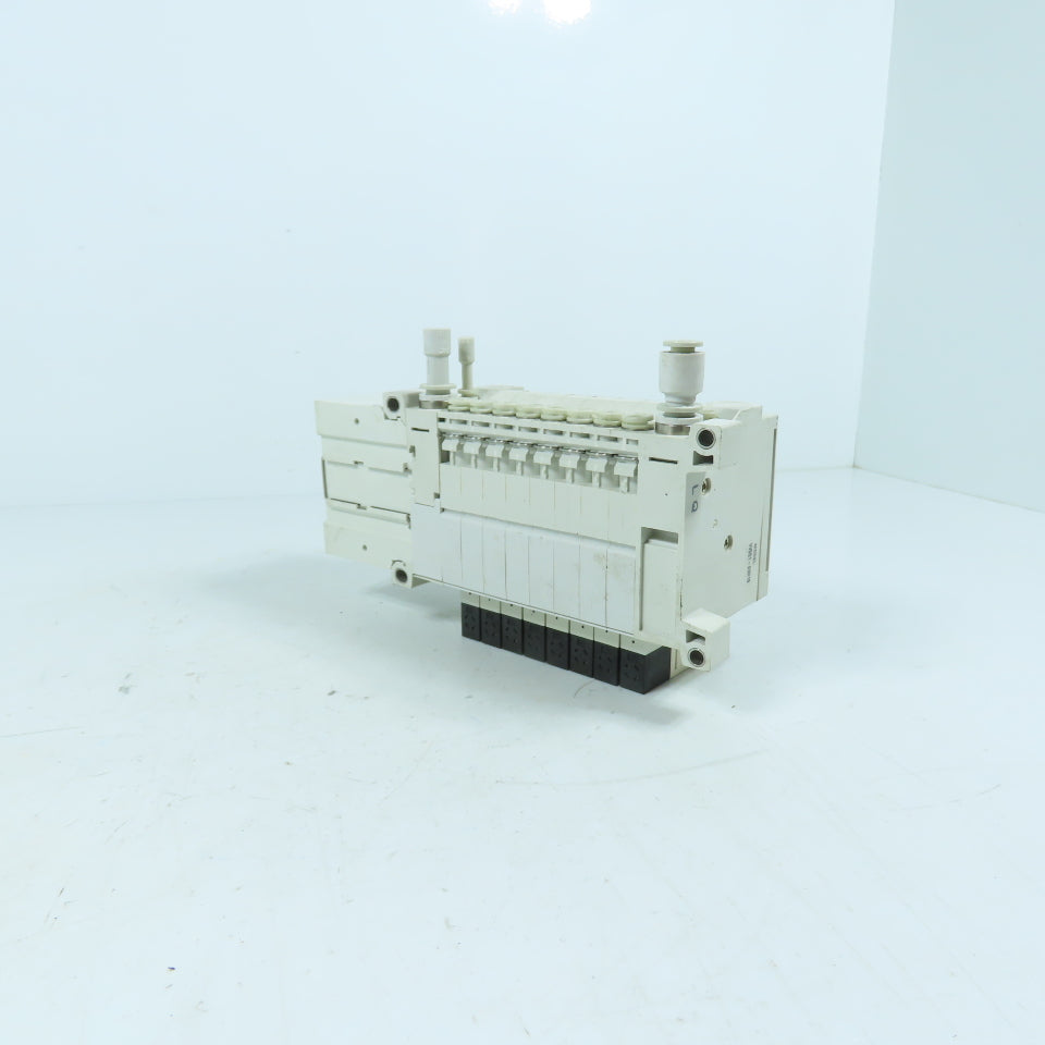 SMC VQ1201RY-5 EX120-SSY1 Solenoid Valve Manifold 8-Station 24VDC Serial Unit
