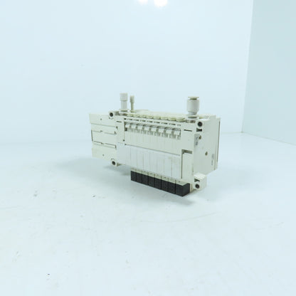 SMC VQ1201RY-5 EX120-SSY1 Solenoid Valve Manifold 8-Station 24VDC Serial Unit