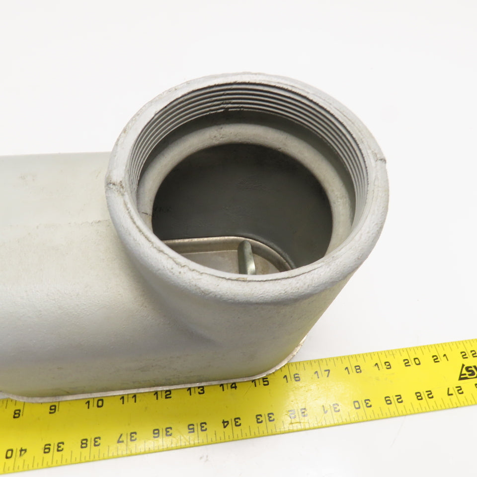 Appleton LB107 4" Threaded Hub LB Conduit Body With Lid
