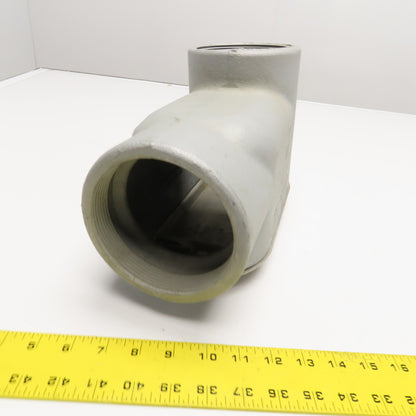 Appleton LB107 4" Threaded Hub LB Conduit Body With Lid