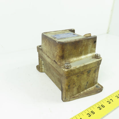 Square D 2510 FR-2 Manual Starter for Hazardous Locations 115V/230V 1Ph