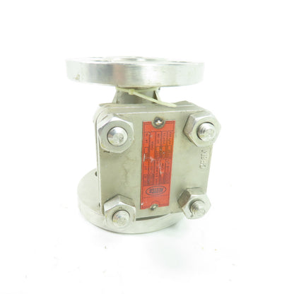 Aloyco 377 3/4" Class 150 Stainless Steel Flanged Swing Check Valve CF8M