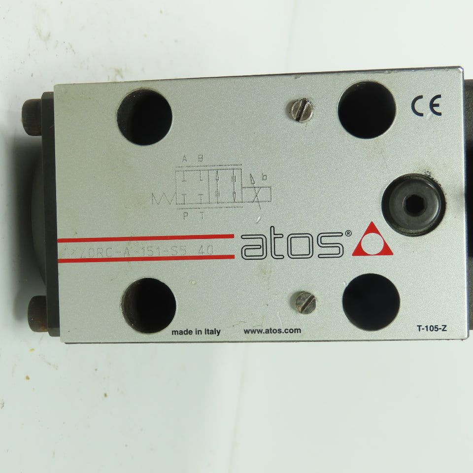 Atos DKZ0RC-A-151-S5 40 Proportional Solenoid Valve W/ LQZ-50 20