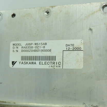 Yaskawa Electric JUSP-WS15AB Servo Drive Amplifier Unit