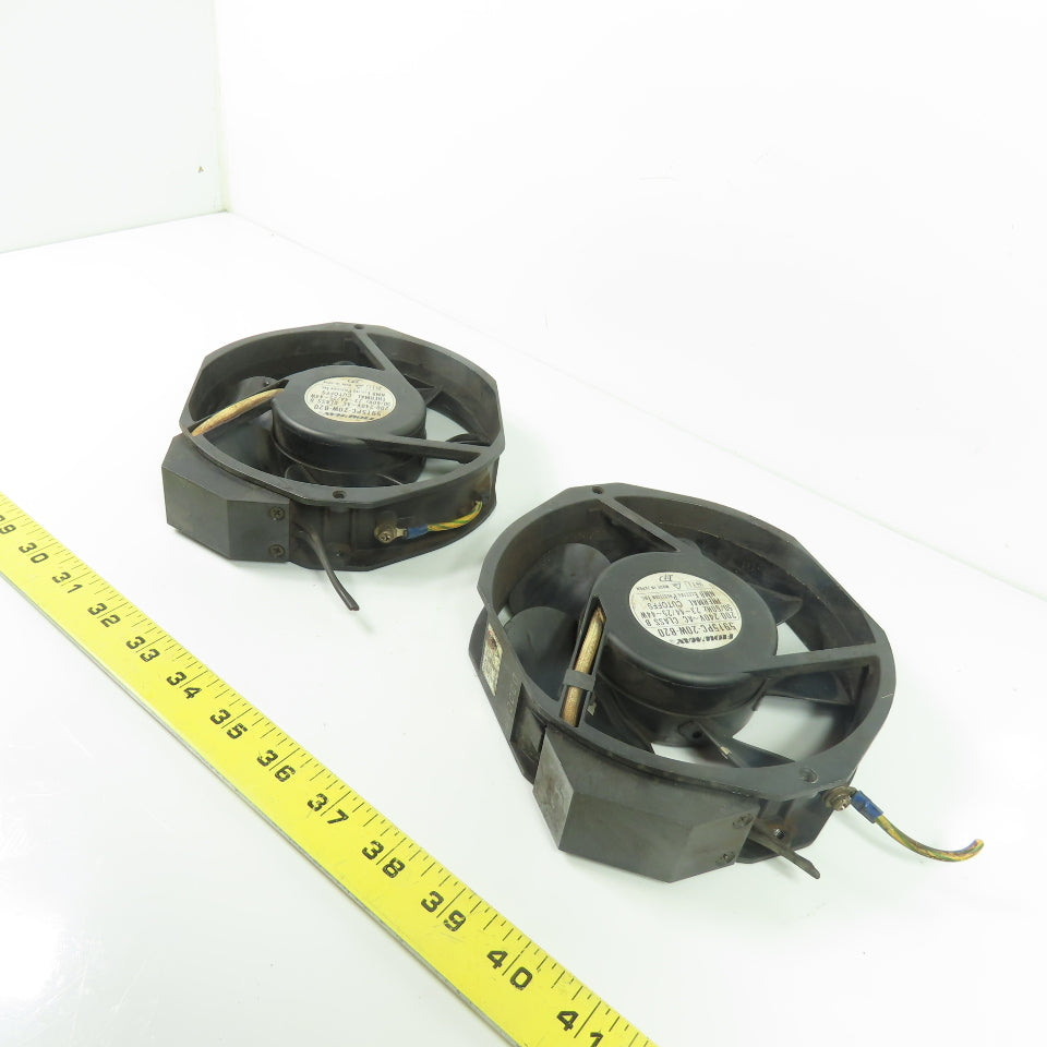 NMB 5915PC-20W-B20 Flowmax Axial Fans 200-240VAC 50/60Hz 44W Lot Of 2