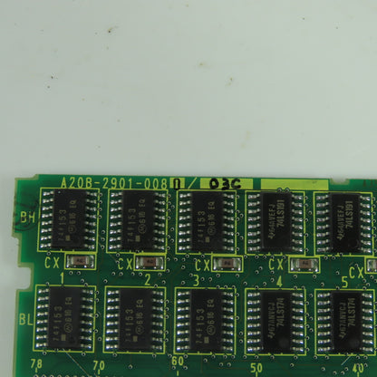 Fanuc A20B-2901-0080/03C DRAM Memory Module Board 03C Revision
