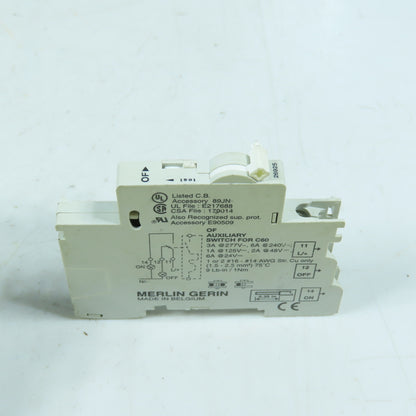 Merlin Gerin 26925 OF Auxiliary Switch for C60 Circuit Breaker Lot of 10