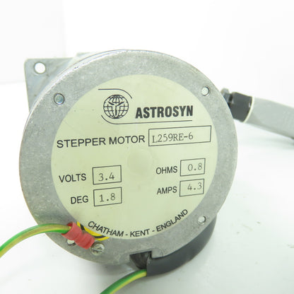 Astrosyn L259RE-6 Stepper Motor 3.4V 4.3A 1.8 Deg 0.8OHMS