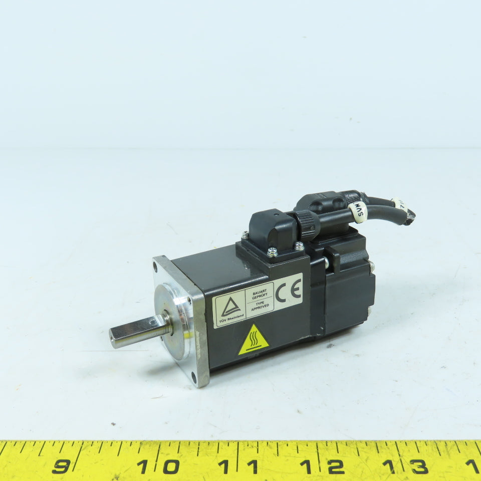 Mitsubishi HF-KP13D 100W AC Servo Motor 3000RPM 3Ph 106V IP65