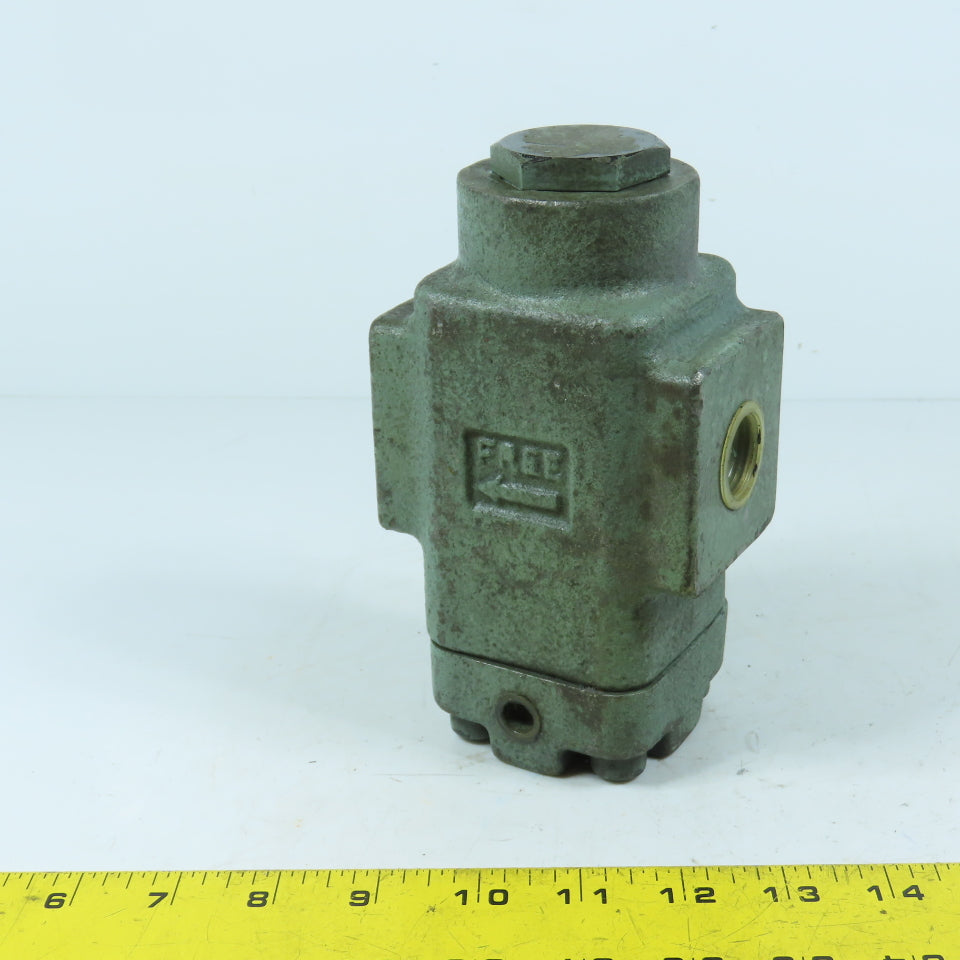 Yuken CPDT-06-20-50 Pilot Operated Check Valve 3/4" 3630 PSI Decompression Type