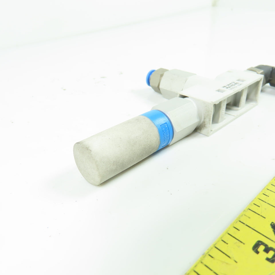 Festo 193502 VN-14-H-T4-PI4-VI5-RI5 Vacuum Generator High Vacuum w/ Silencer