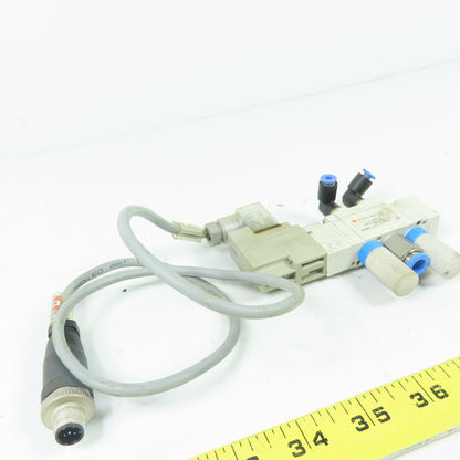 SMC SY5120-5DZ-01F-Q 5-Port Solenoid Valve 24VDC Coil 0.15-0.7MPa