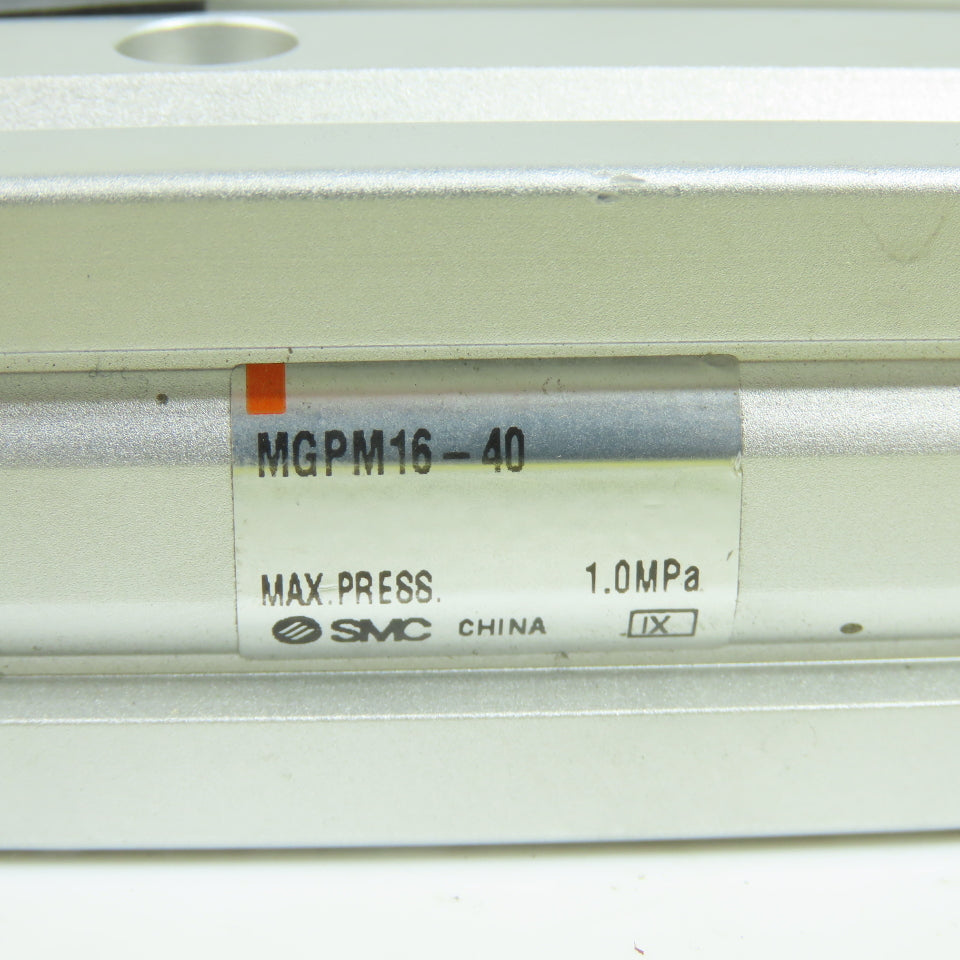 SMC MGPM16-40 Guided Pneumatic Air Cylinder 1.0MPa Max Press