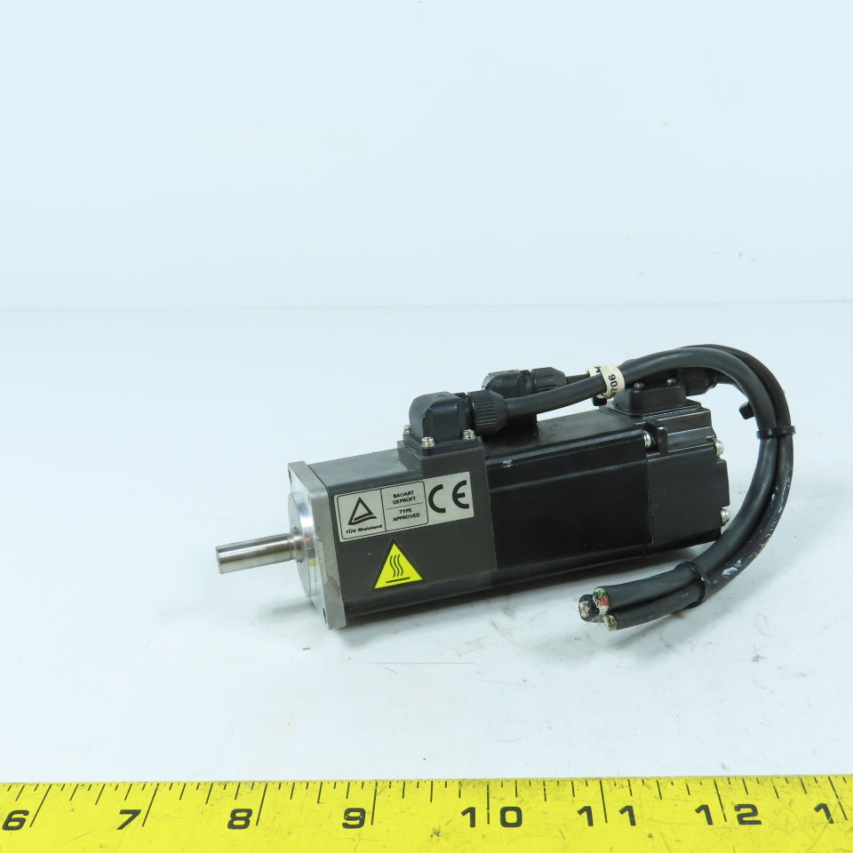Mitsubishi HF-KP13B 100W AC Servo Motor 3000RPM 3Ph 106V Brake