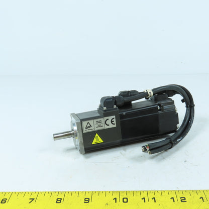 Mitsubishi HF-KP13B 100W AC Servo Motor 3000RPM 3Ph 106V Brake