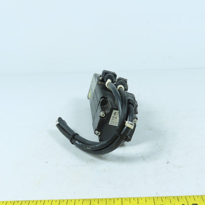 Mitsubishi HF-KP13B 100W AC Servo Motor 3000RPM 3Ph 106V Brake