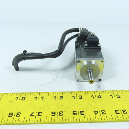 Mitsubishi HF-KP13 AC Servo Motor 100W 3000RPM 106V 0.8A IP65