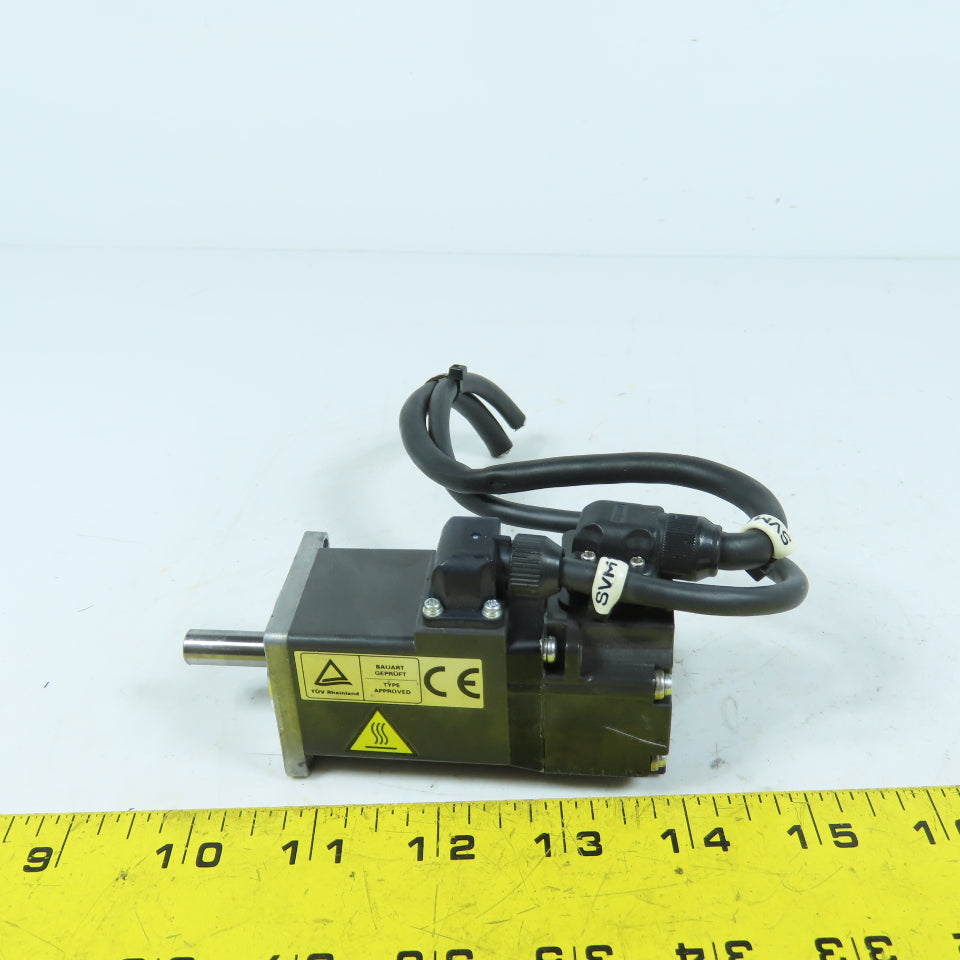 Mitsubishi HF-KP13 AC Servo Motor 100W 3000RPM 106V 0.8A IP65