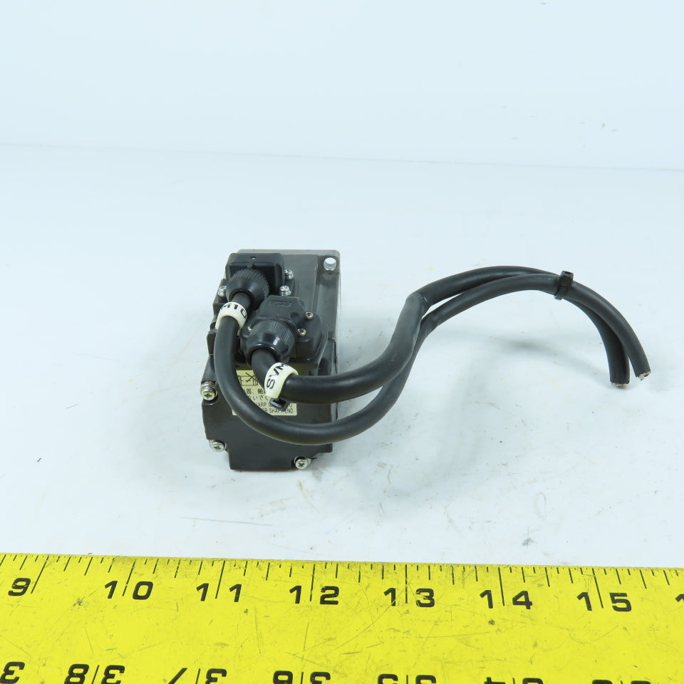 Mitsubishi HF-KP13 AC Servo Motor 100W 3000RPM 106V 0.8A IP65