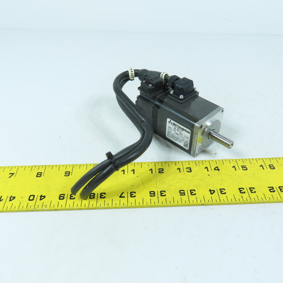 Mitsubishi HF-KP13 AC Servo Motor 100W 3000RPM 106V 0.8A IP65