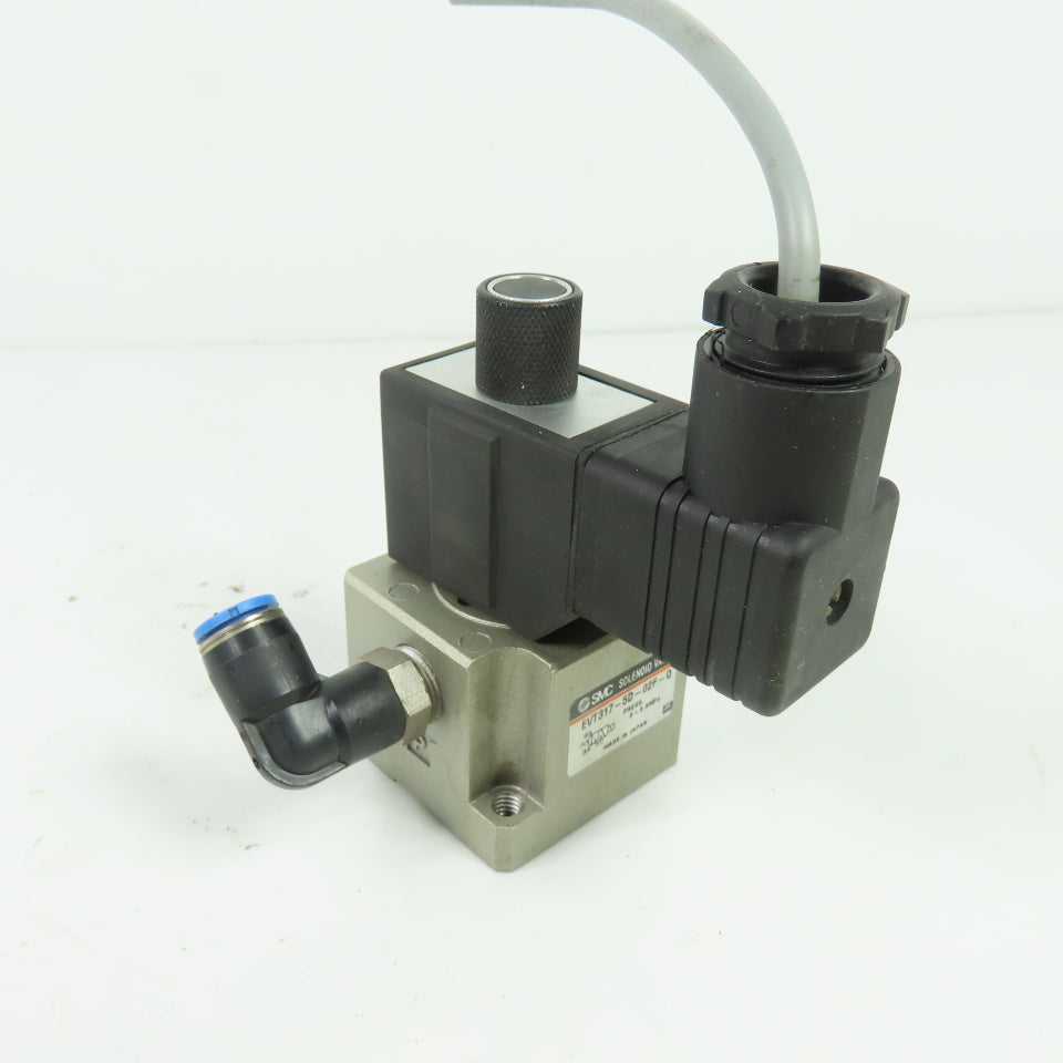 SMC EVT317-5D-02F-Q Solenoid Valve DC24V 0.9MPa