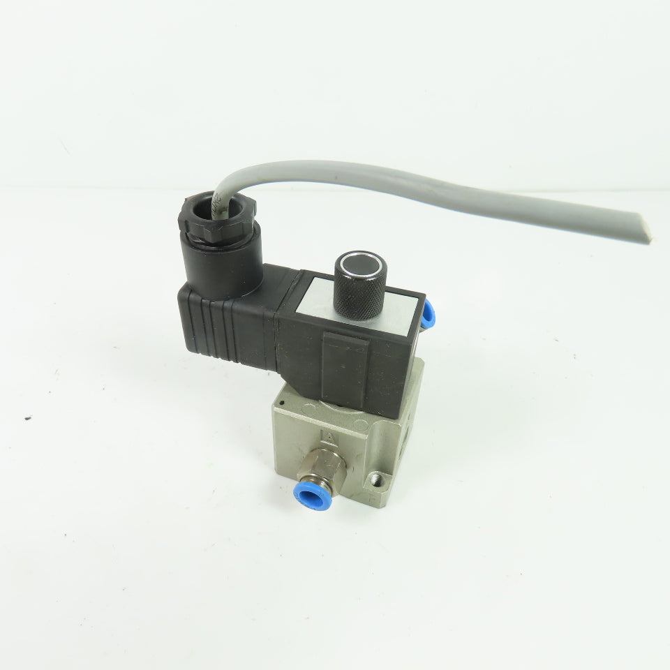SMC EVT317-5D-02F-Q Solenoid Valve DC24V 0.9MPa
