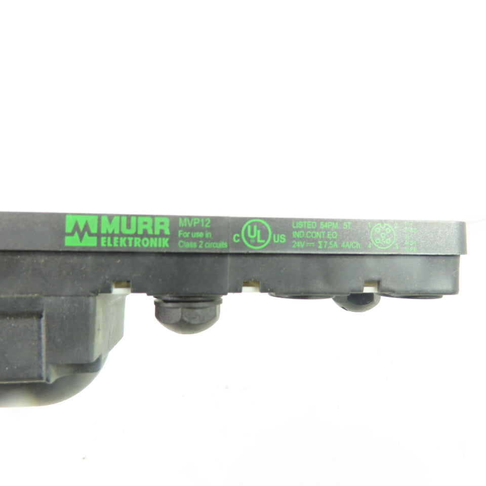 Murr Elektronik 276577 MVP12 8-Port M12 Distribution Box 24VDC