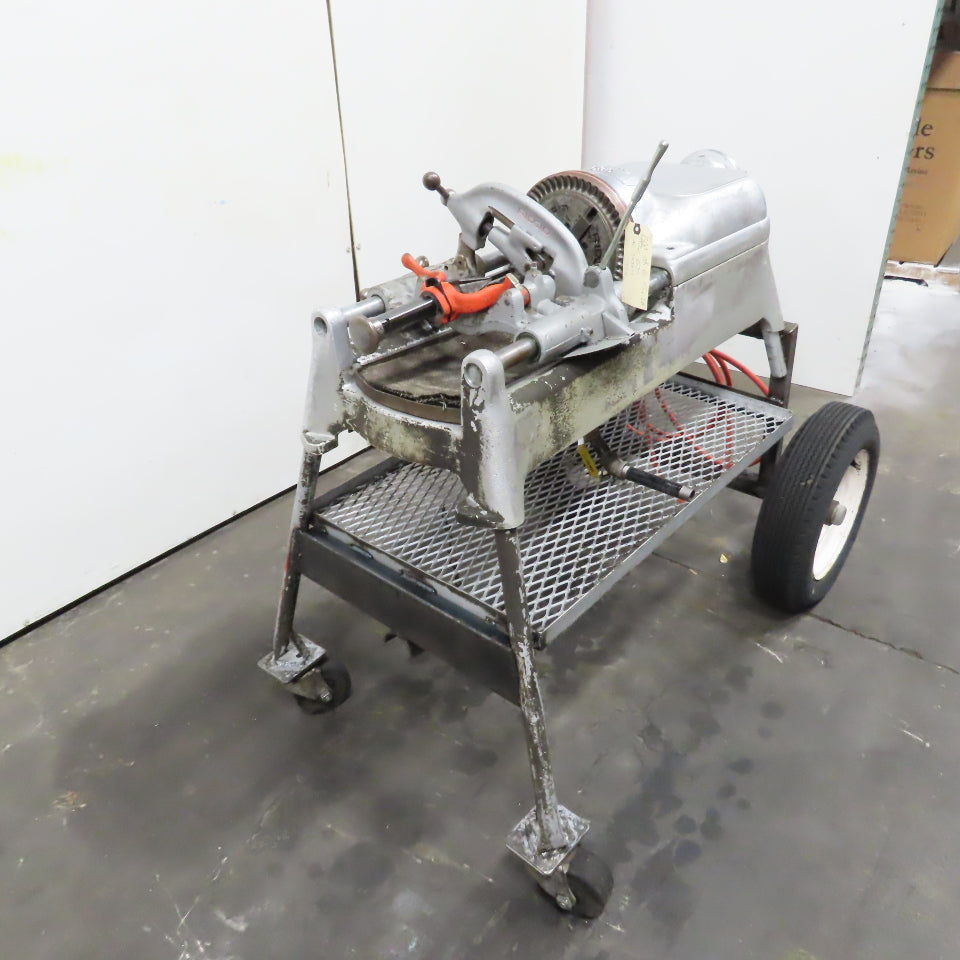 Ridgid 535 Industrial Pipe Threading Machine 1/2HP 115V 1PH 1/8"-2" Tested