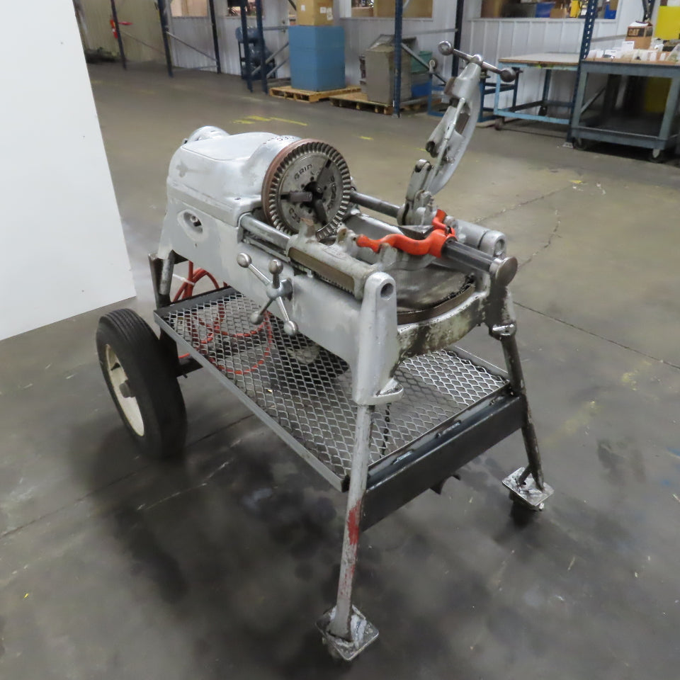 Ridgid 535 Industrial Pipe Threading Machine 1/2HP 115V 1PH 1/8"-2" Tested